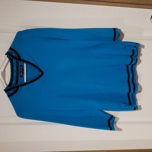 2 medium Designers Originals blouse. 3/4 sleeve